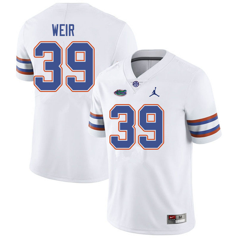 Jordan Brand Men #39 Michael Weir Florida Gators College Football Jerseys Sale-White
